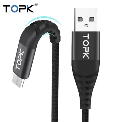 3A Fast 5V Long Micro USB Charger Cable Lead For NOW TV Stick HDMI Dongle • £4.20