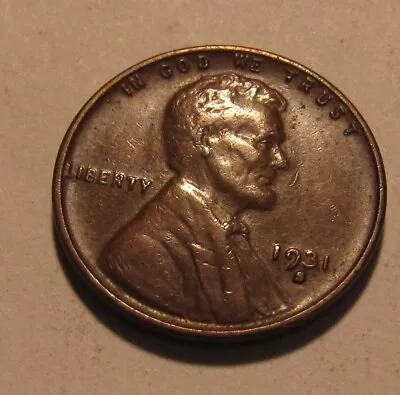 1931 S Lincoln Cent Penny - Very Fine Condition - 187SU • $64.11