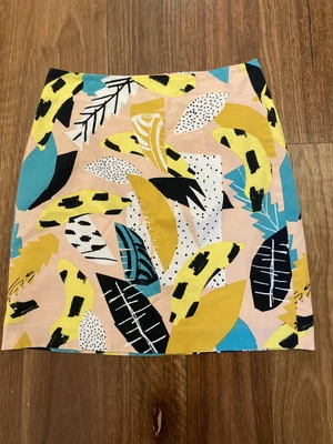 $39.95 • Buy Gorman X Atelier Bingo Gone Bananas High Waist Mini Skirt Size 8 Summer 16