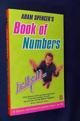 ADAM SPENCER'S BOOK OF NUMBERS Adam Spencer BOOK Math Maths Mathematics • $10