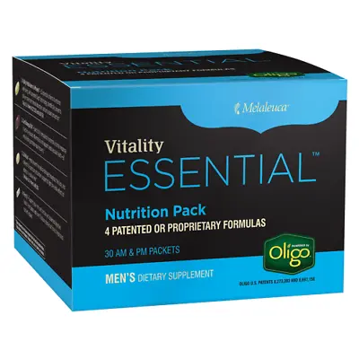 Melaleuca Vitality Essential Nutrition Pack For Men's Dietary Supplement (07/24) • $55