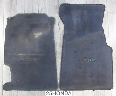 $75 • Buy 1994-1997 Honda Del Sol Factory Accessories Floor Mats Black EG1 EG2 Rare 
