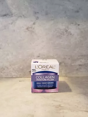 $12.49 • Buy Loreal Paris Collagen Moisture Filler Daily Day/Night Cream 1.7oz Free Shipping