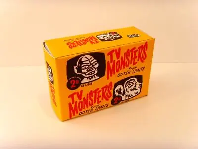 £5.99 • Buy OUTER LIMITS / TV MONSTERS - A&BC (Bubbles Inc) Picture/ Gum Cards Display Box.