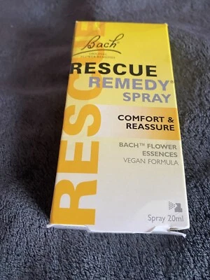 £8.50 • Buy Bach Rescue Remedy Spray, Flower Essences, Comfort And Reassure, Emotional