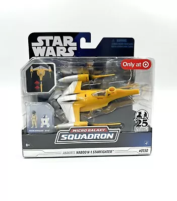 Star Wars Micro Galaxy Squadron Anakins Naboo N-1 Star Fighter Target Exclusive✨ • $22.95