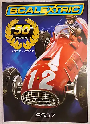 Scalextric Slot Catalog 50 Year Edition 48 2007 Slot Car Racing Book 76 Pages • $25.99