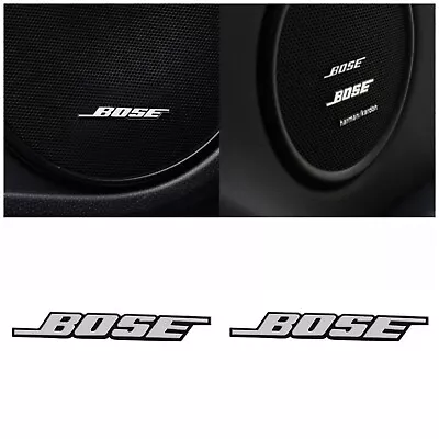 2x 3D Car Audio Badge Emblem Speaker Badge Decal Replacement Fits Bose Speaker • $9.99