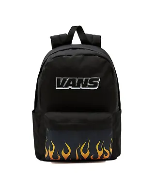 Vans Kids New Skool Backpack Black Fire • £22.99