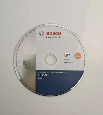 £24.95 • Buy Latest 2020 Vw Mfd2 Rns2  Sat Nav Map Navigation Dvd Disc Uk & Europe