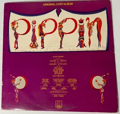 Pippin Vinyl Original Cast Album 1972 Motown Records Includes Album Cover • $4.95