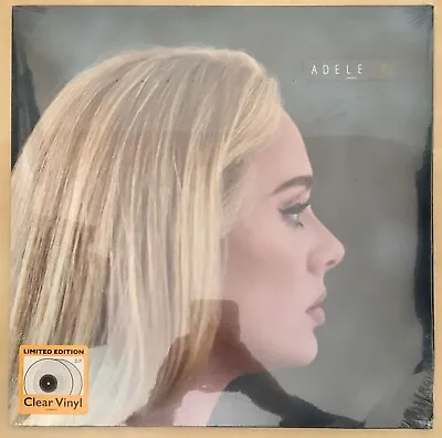 Adele 30 180gm CRYSTAL CLEAR VINYL 2 X LP  NEW/SEALED 2021 • $37.50