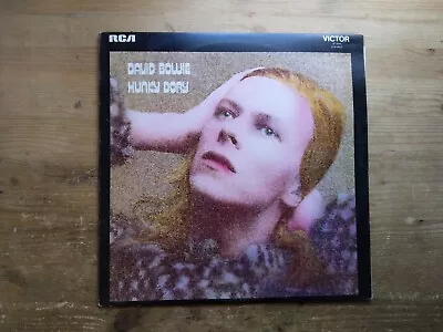 David Bowie Hunky Dory 4E/3E Press VG+ Vinyl LP Record Album SF8244 Insert (P1) • £50