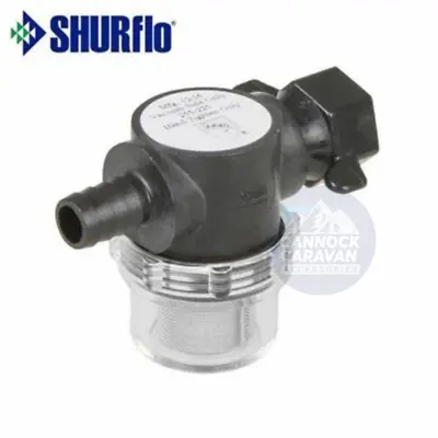 Genuine Shurflo Pump Filter Strainer 1/2  - Push On - In-Line Filter - 255-225 • £11.44