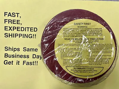 5  X 7/8  Resin Fiber Disc; A/O; 60 Grit; Type C; PKG 25; FREE SAME DAY SHIPPING • $21.65