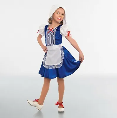 £24.99 • Buy Dutch Girl Child Fancy Dress  Stage Ballet Tap Costume Child Age 9-11 Years NWT