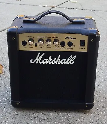 Marshall MG10cd Black Guitar Amplifier • $48