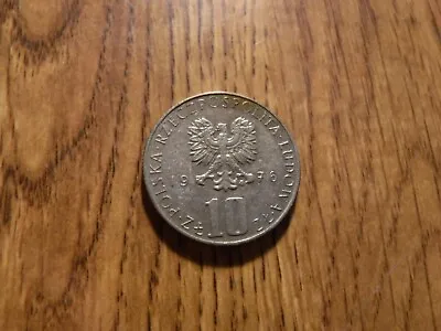 Poland 10 Zlotych 1976 Coin (623) • $2.99