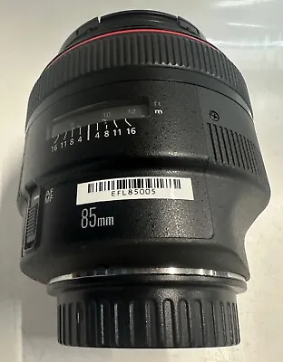 Canon EF 85mm F1.2  L II  USM  Lens • £700