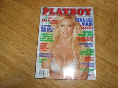 Playboy Magazine  December 2001  Gena Lee Nolin Covergirl • $8.28