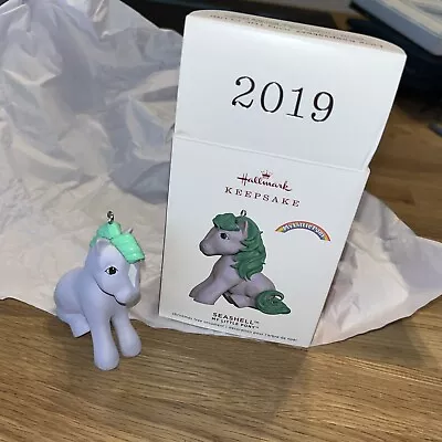 My Little Pony Seashell Christmas Tree Ornament 2019 Hallmark Keepsake Adorable • $11.25