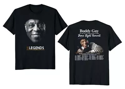$16.99 • Buy Buddy Guy The Legend - Damn Right Farewell 2023 Tour Unisex T-shirt Size S-3XL