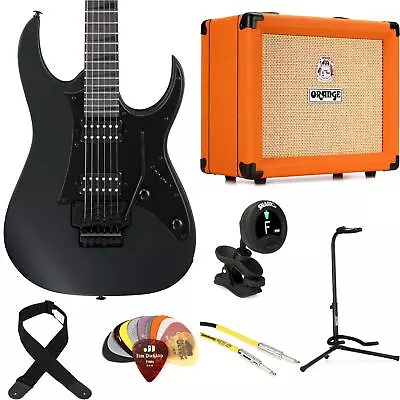 Ibanez Gio RG330EX Electric Guitar And Orange Crush 20 Amp Essentials Bundle - • $619