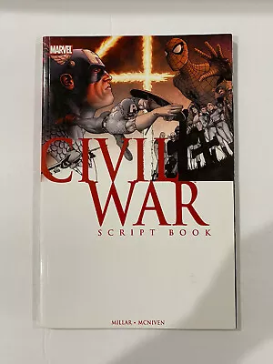 Civil War - SCRIPT BOOK - Graphic Novel TPB - Marvel • $8.99