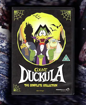 Count Duckula Complete Collection Series 1 2 3 And Season 4 DVD Set 65 Episodes • £159.99