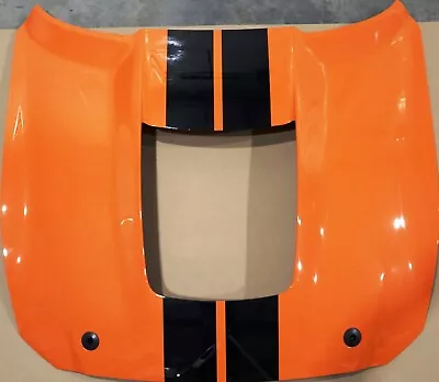 SHELBY GT500 Hood 20-22 Ford Mustang OE Factory New Take Off ORANGE Hood Panel • $799.99