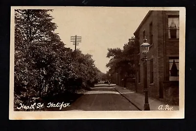 Halifax - Heath Street - Real Photographic Postcard • £12.75