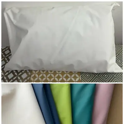 5 Colours Waterproof Wipe Down Hospital Grade Medical Pillow Cover UK MADE  • £8