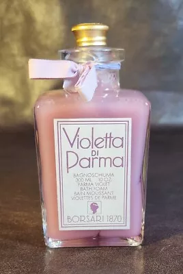 *RARE* Borsari 1870 Violetta Di Parma Bath Foam 10 Fl Oz/300ml NWOB • $52.44