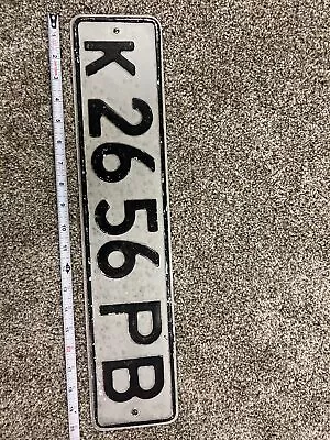 Ukraine USSR ERA  Licence Plate Original Used • $10