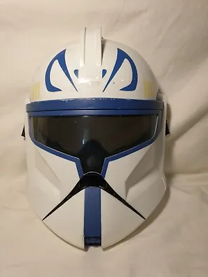 Star Wars Captain Rex Hasbro Clone Trooper Helmet Half Mask Costume Cosplay 2011 • $24.99