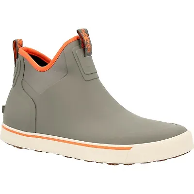 Rocky Dry-Strike Waterproof Gray & Orange Deck Boot • $80.80