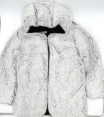 Victoria’s Secret Pink Sherpa Full Length Overcoat Shawl Faux Fur Jacket Med/Lg • $56