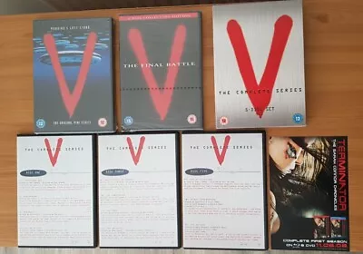 V Mini / Complete Series / Final Battle - DVD Bundle UK R2 Read Description VGC • £35