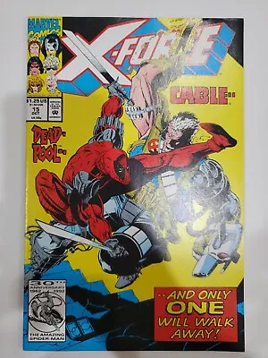X-Force #15 - Classic 1st  Battle Cable Vs Deadpool NM- 9.2 Or Better  • $5.99