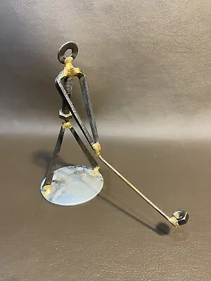 Vintage Handmade Welded Steel Swinging Golfer Desk Top • $29.99