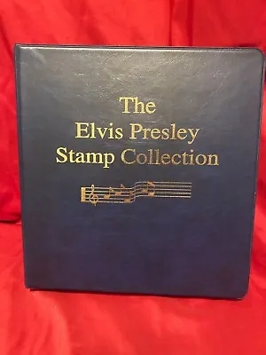 The Elvis Presley Stamp Collection Album 462 Stamps Total. Great Binder • $154.56