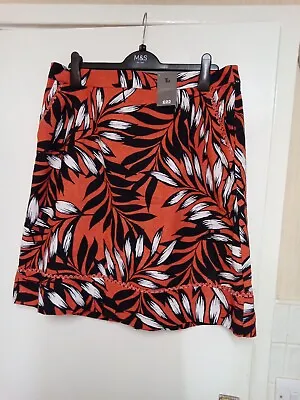 £4.75 • Buy Brand  New  With  Tags , Size  16   Tu ,  Skirt  In  Tropical  Colour ,