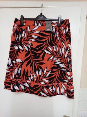 £4.75 • Buy Brand  New  With  Tags , Size  16   Tu ,  Skirt  In  Tropical  Colour ,