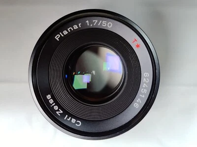 £155 • Buy Contax Carl Zeiss Planar T* 1.7/50 + Contax UV Filter