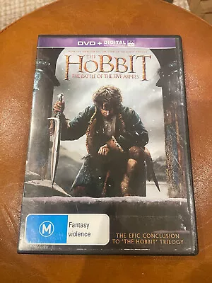 The Hobbit : The Battle Of The Five Armies - UV Digital DVD Region 4 2014 • $6