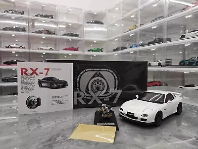 1:18 Polar Master RX7 White + Engine Details################################### • $475