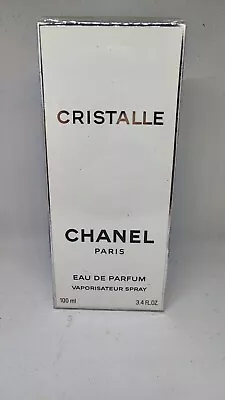 CHANEL CRISTALLE  EAU DE PARFUM 100ml Edp Fragrance Vintage Discontinued Spray • £135