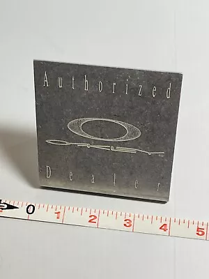 $19.99 • Buy Oakley Display Case Authorized Dealer Logo X-Metal Sunglasses Aluminum Rare