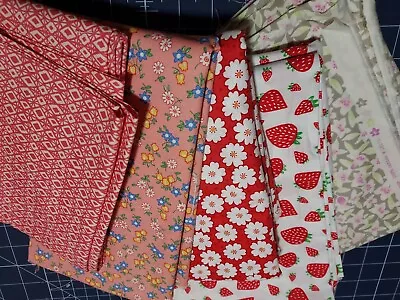 Moda Yardage 100% Cotton Fabrics • $25