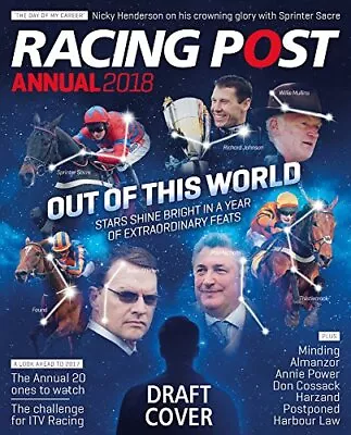 Racing Post Annual 2018 By Nick Pulford Book The Cheap Fast Free Post • £3.59